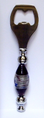 Подарок 2152 / Подарочная открывалка Alma Murano Фиолетовый лёд для бутылок