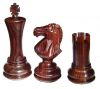 Подарок 3141 / Шахматы Империя, элитные фигуры 4 дюйма из красного дерева, бархатные ложементы