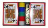 Подарок 3365 / Компактный набор для покера Карманный на 50 фишек