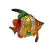 Подарок 3590 / Ювелирная шкатулка Золотая рыбка 7,5 х 9 см.